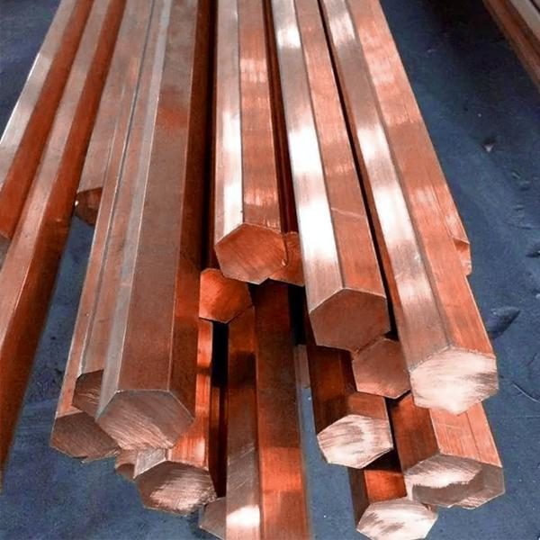 Copper Hexagon Bar