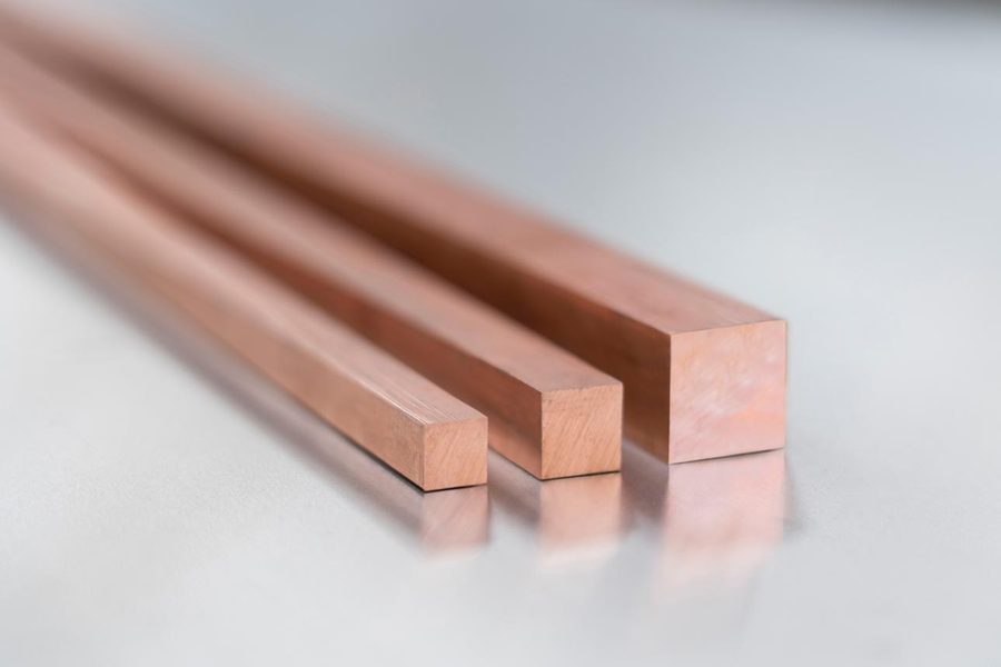 Copper Square Bar